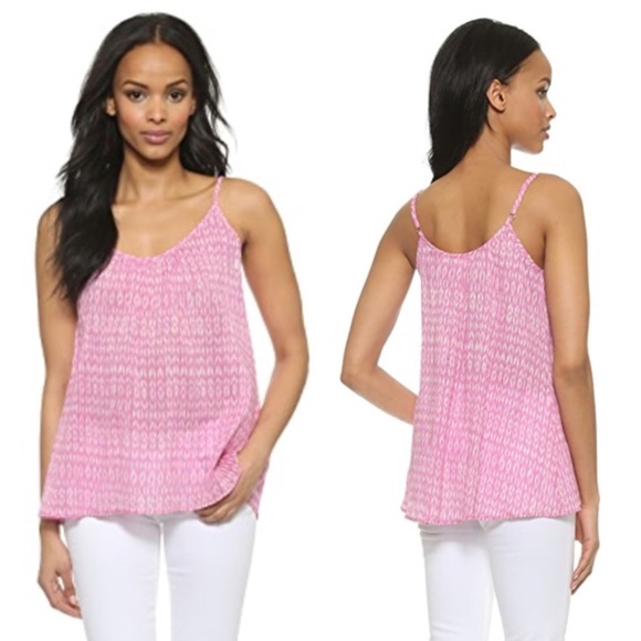 Joie Tops - Joie Soft Pink Sparkle Tank Small